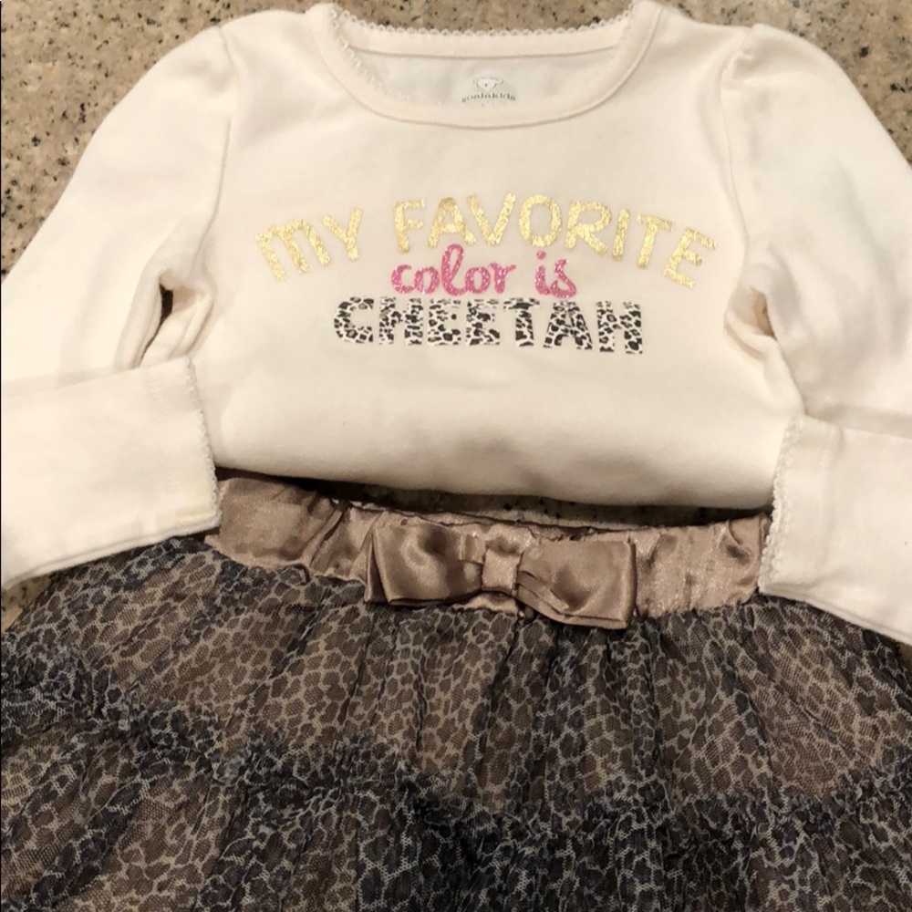 Koala kids top and tutu set